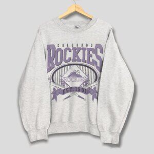 Vintage Colorado Rockies Baseball Sweatshirt Retro MLB Rockies Unisex Shirt Tee